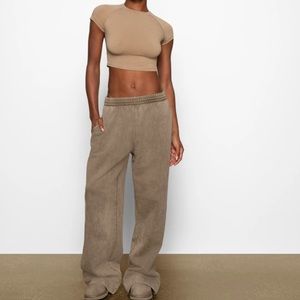 SKIMS Boyfriend Fleece Pants